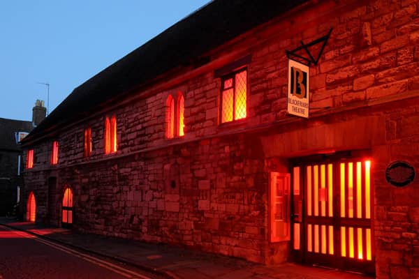 Blackfriars Arts Centre lit up recently as part of the  #LightItInRed campaign to raise awareness of issues faced by the live events industry.