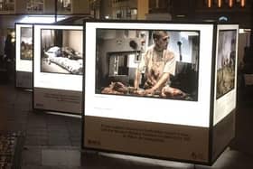 The exhibition, entitled Invisible People, will be on display outside Lincoln Cathedral this week ahead of Anti-Slavery day on Sunday (October 18). EMN-201014-094500001