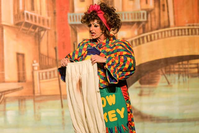 The Grimsby Auditorium Pantomime 2019 of Aladdin, starring Brendan Sheerin from Coach Trip. EMN-201015-163331001