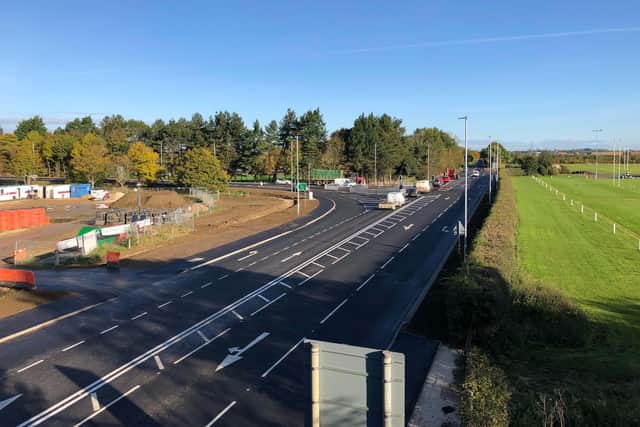 Work completed on the Sleaford Rugby Club junction. EMN-201015-170348001