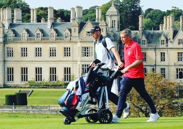 Nick and Niall at Stoke Rochford.