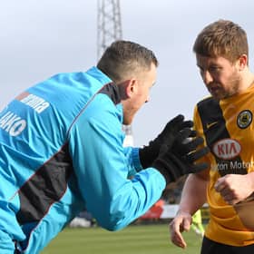 Jamie McGuire with boss Craig Elliott.