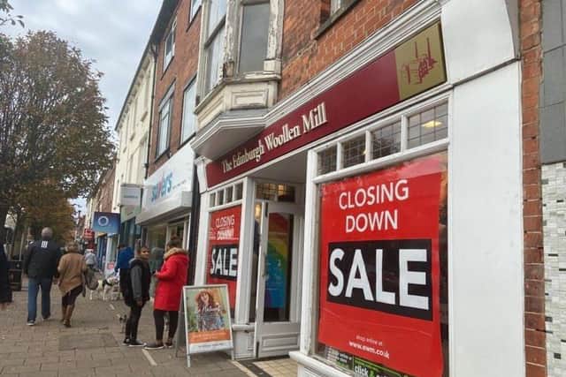 Edinburgh Woollen Mill in Lumley Road, Skegness.