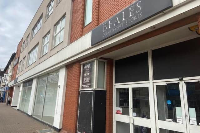 Beales in Lumley Road, Skegness.