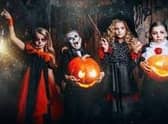 Hallowe'en youngsters.