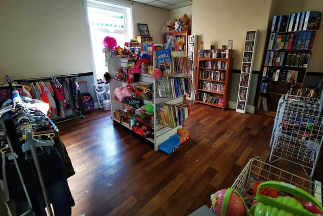 The Butterfly Hospice shop has moved to a new location.