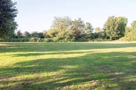 The site off Prospect Street which councillotrs are still keen to develop as a recreational area - but ibn a  smaller scale development