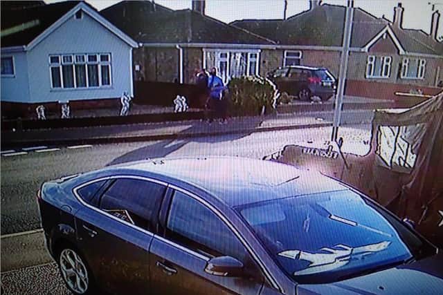 The CCTV images
