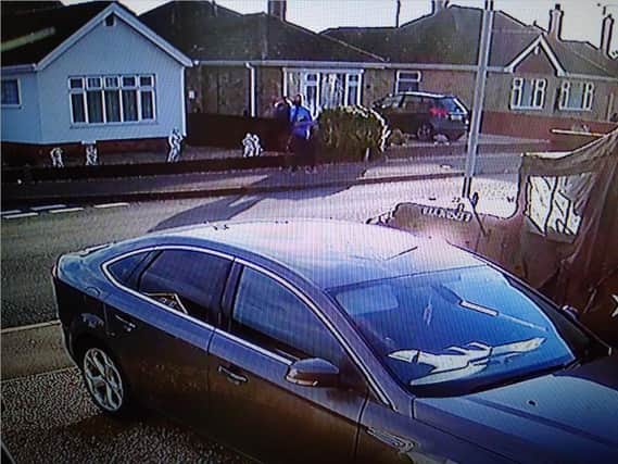 The CCTV images