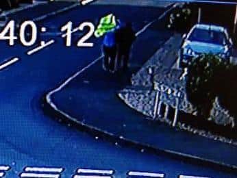 The CCTV images