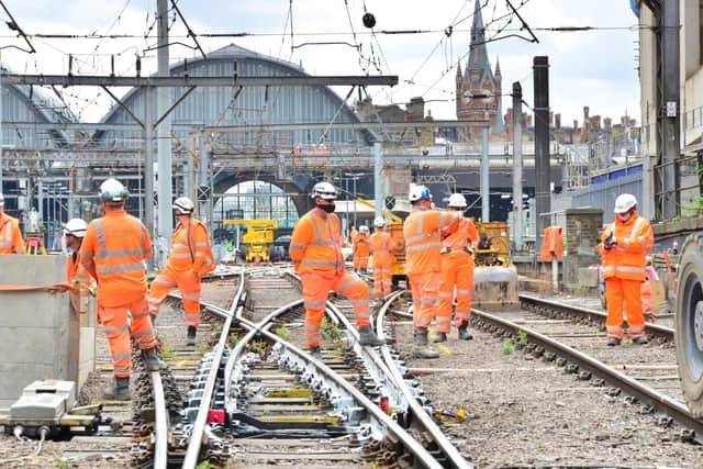 Disruption to services on the East Coast Main Line due to upgrade work in November and over Christmas. EMN-201022-135934001