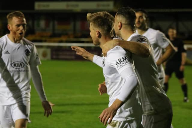 United's players have been in self isolation since a positive test after the 4-0 win at Leamington. Photo: Oliver Atkin.