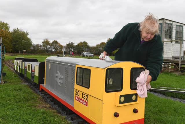 Elaine Fox of Mablethorpe, club treasurer.