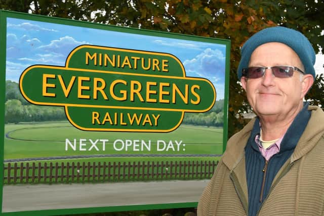Kevin Dennett - Evergreens Miniature Railway committee member and land owner.