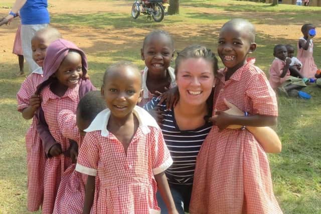 Inspiring charity efforts in the UK for her work in Uganda, Emily Braybrook.