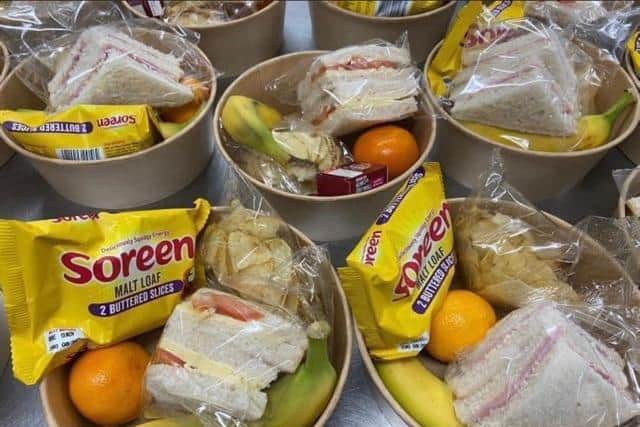 Morrisons is donating lunch boxes to local schools.