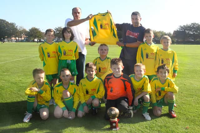 East Coast Juniors 10 years ago.