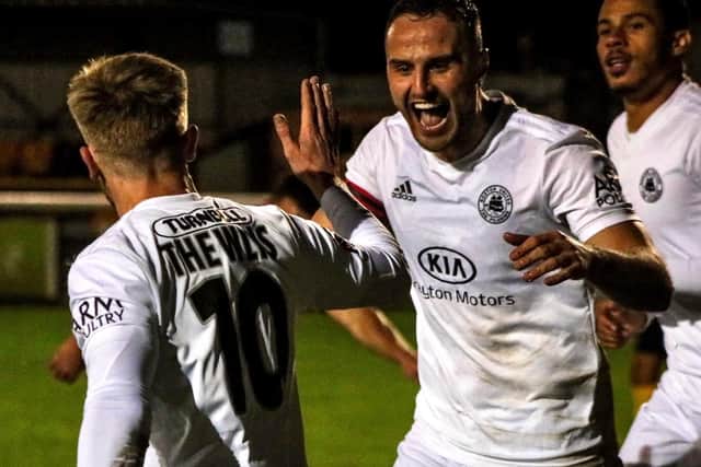 Uniteds previous away game was a 1-0 win at Leamington. Photo: Oliver Atkin