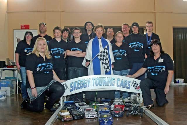 Skeggy Touring Cars raising funds 10 years ago.