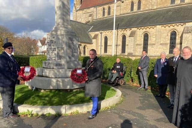 'We will remember them' - a service has been videoed for Remembrance Day by the Skegness branch of the Royal British Legion and Skegness Town Council.