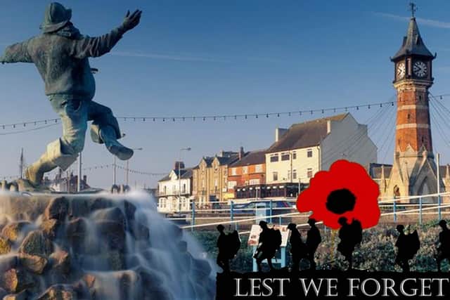 Remembrance Day in Skegness will be very different this year. Photo: Barry Robinson.