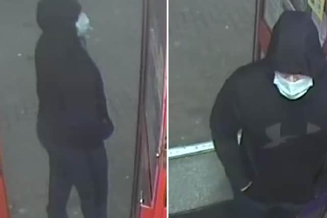 Call police on 101 if you know these men.