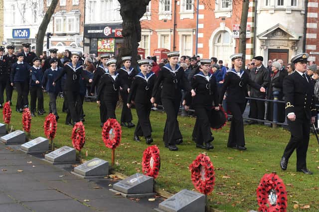 The Remembrance Parade in Boston last year