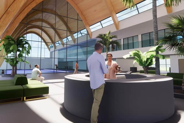 An artists impression of the Mayflower project