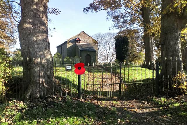 Belchford was one of the many villages in the area to  take part in Remembrance Sunday