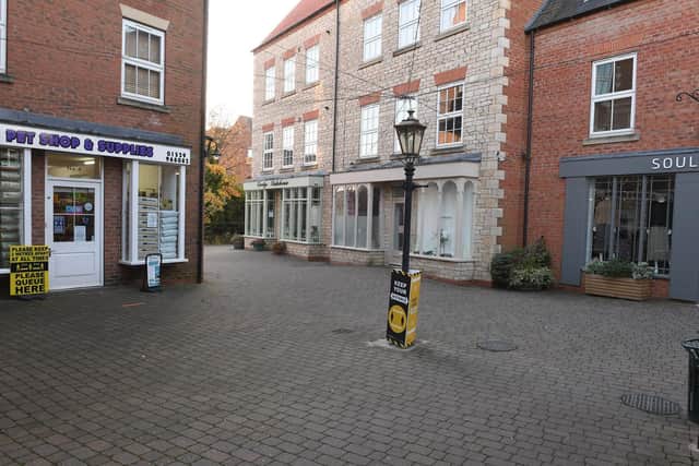 Sleaford during the second national lockdown. EMN-200711-171440001