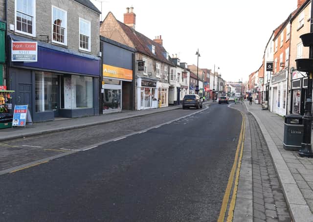 Quiet on the streets. Sleaford at the beginning of the second national lockdown. EMN-200711-171127001