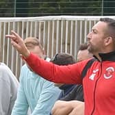 Skegness Town football boss Nathan Collins.