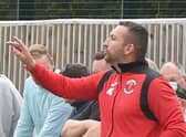 Skegness Town football boss Nathan Collins.