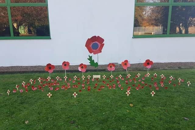 Tributes were paid at Banovallum School.
