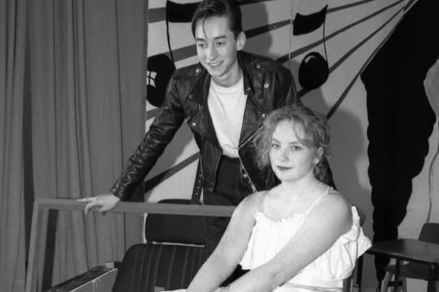Luke Howard and Jodie Woodhouse in a sold-out production of Grease staged by the Giles School, of Old Leake.