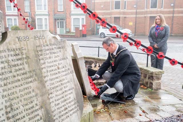 Photographs from Remembrance Sunday in Louth.  (Photos: John Aron Photography)