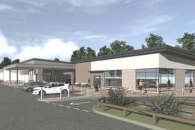 Artist's impression of the possible development