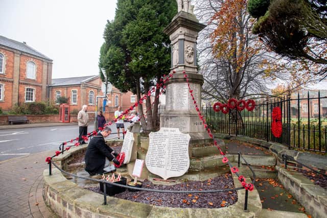 Photographs from Remembrance Sunday in Louth.  (Photos: John Aron Photography)