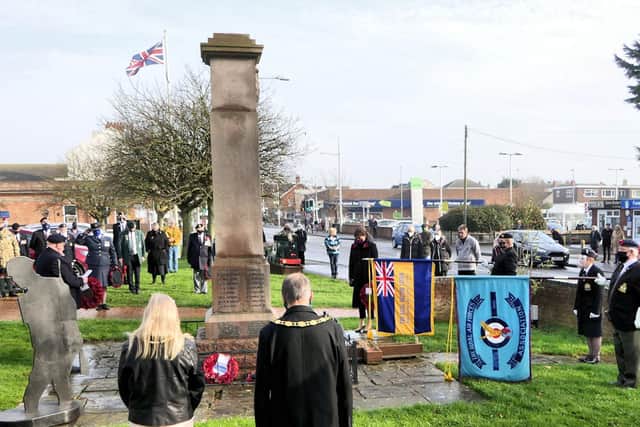 Photographs from Mablethorpe on Remembrance Sunday. (Photo: Mablethorpe Photo Album)