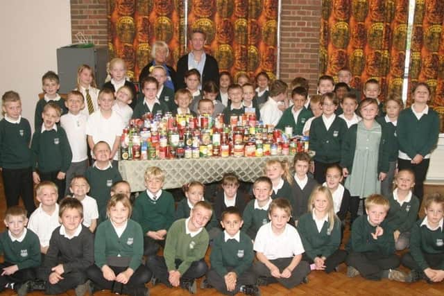 Ten years ago at Seathorne Primary School, Skegnes.