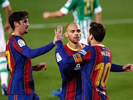 Go local! Do you get the same sense of fulfillment supporting Barcelona as you do your home-town team. Photo: GettyImages
