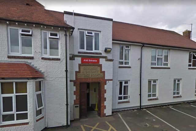 Skegness Hospital.