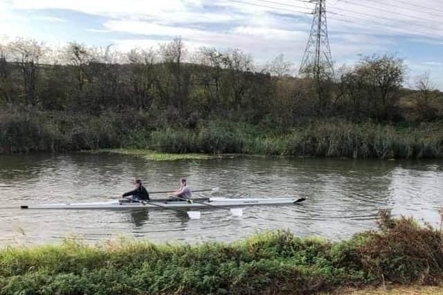Lance Corporal Elspeth Jolly from Caistor rowed 31.1 miles .