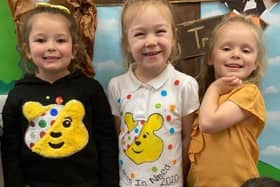 Spilsby Primary School pupils dressed up to support the BBC's Children In Need Appeal.