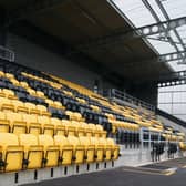 The Main Stand at the Jakemans Community Stadium. Photo: Boston United