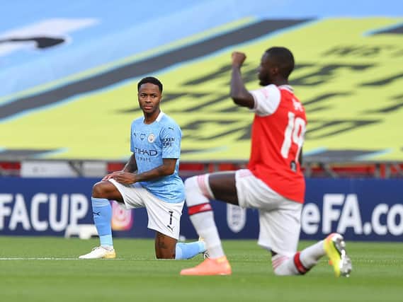 Raheem Sterling has been actively speaking up against racism. Photo: GettyImages