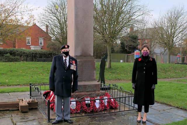 Jack Quinn with Victoria Atkins MP (Photo: Mablethorpe Photo Album)