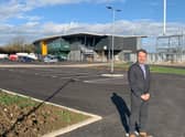 Rob at the Boston Quadrant development