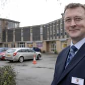 Nick Law, headteacher at Carre's Grammar School and the Robert Carre Academy Trrust. Photo: 7239SA-1 EMN-201117-152245001