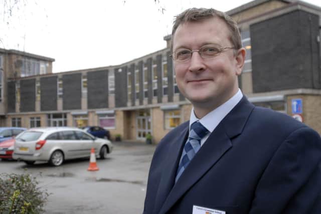 Nick Law, headteacher at Carre's Grammar School and the Robert Carre Academy Trrust. Photo: 7239SA-1 EMN-201117-152245001